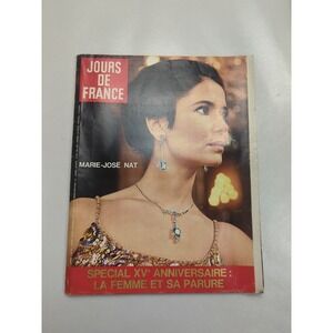 Jours De France Magazine 1969 Special XV Anniversaire Marie Jose Nat